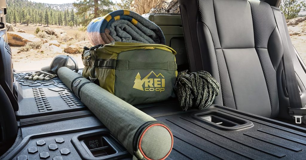 2024 Subaru Outback - Rear Seating and Open Trunk