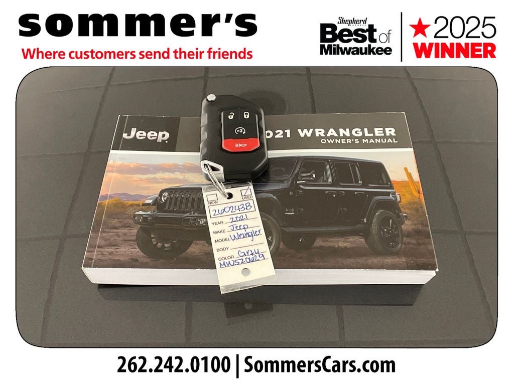 2021 Jeep Wrangler Unlimited Sahara High Altitude