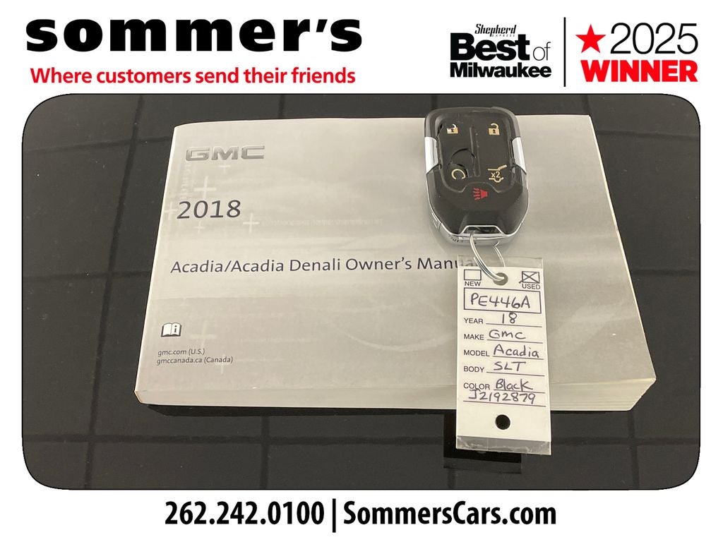 2018 GMC Acadia SLT-2