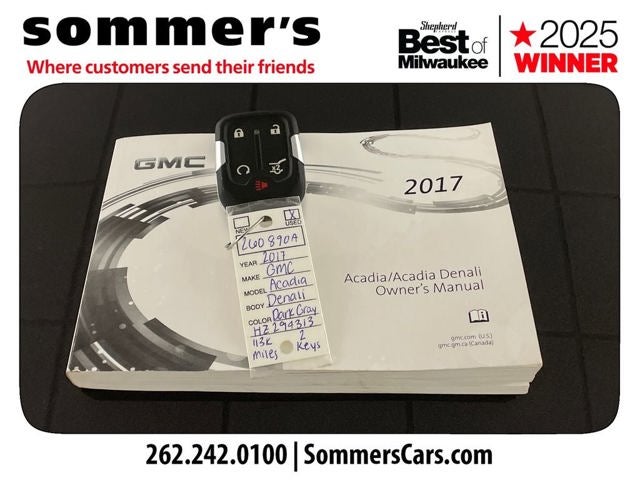 2017 GMC Acadia Denali