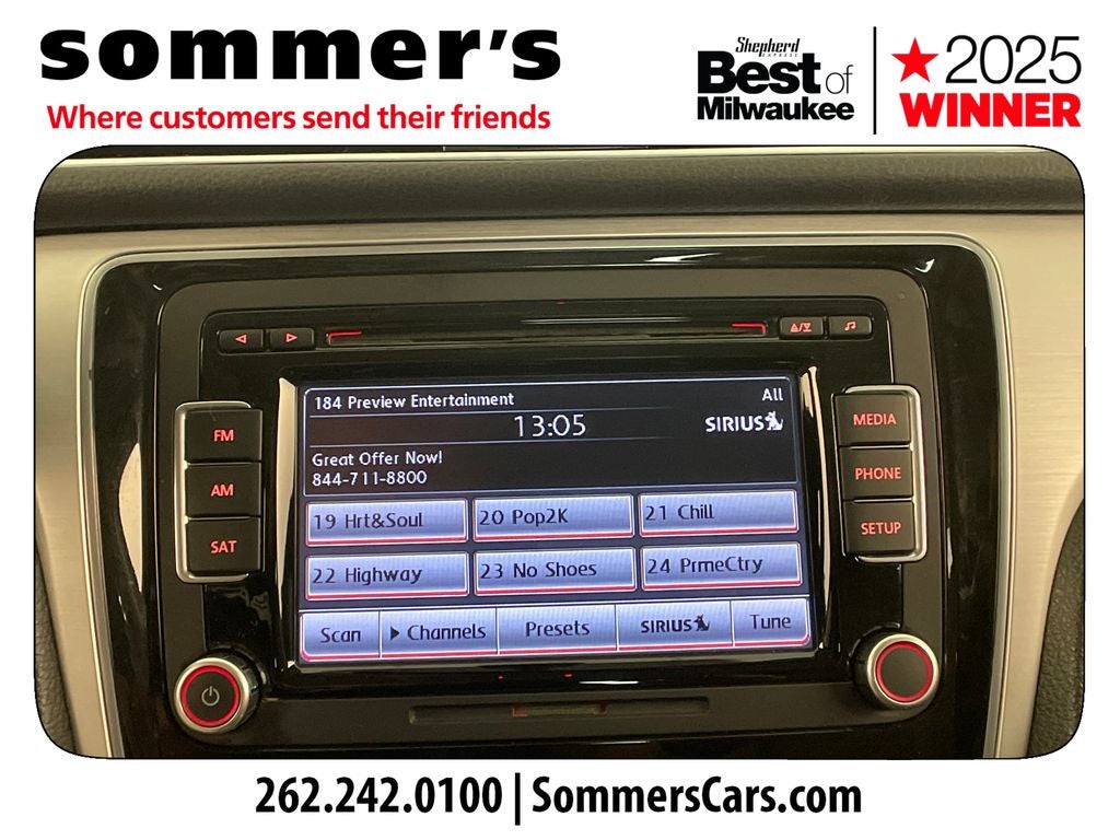2013 Volkswagen Passat 2.5 SE
