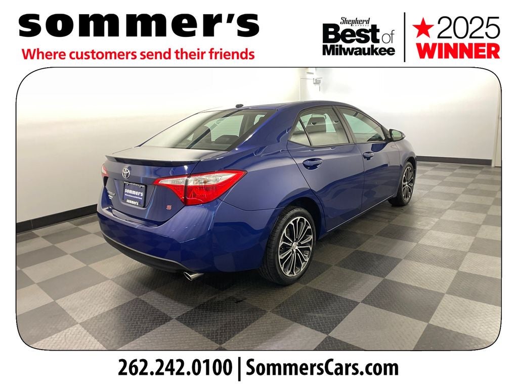 2015 Toyota Corolla S Plus