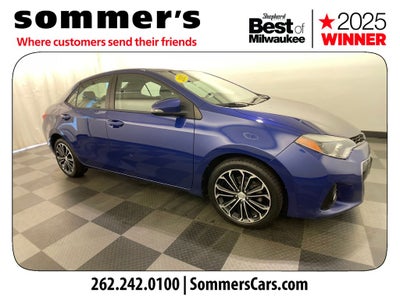 2015 Toyota Corolla S Plus