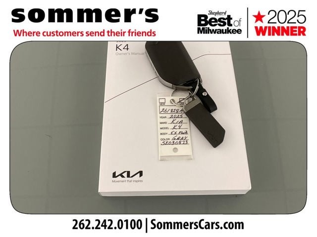 2025 Kia K4 EX