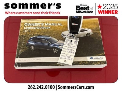 2018 Subaru Outback 2.5i Limited