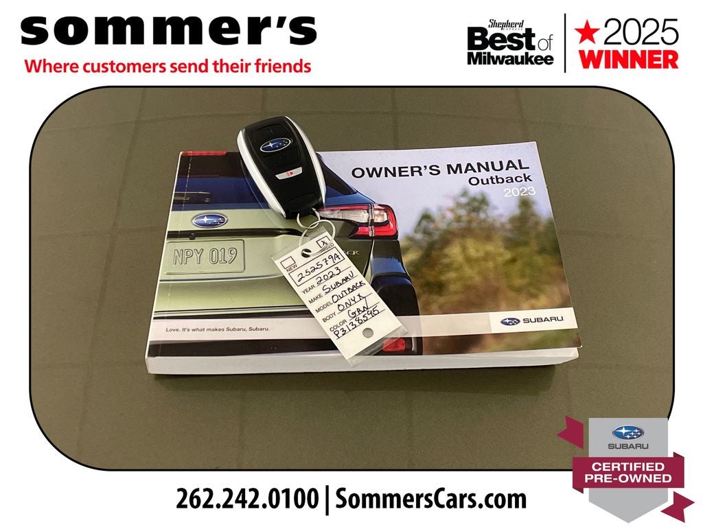 2023 Subaru Outback Onyx Edition