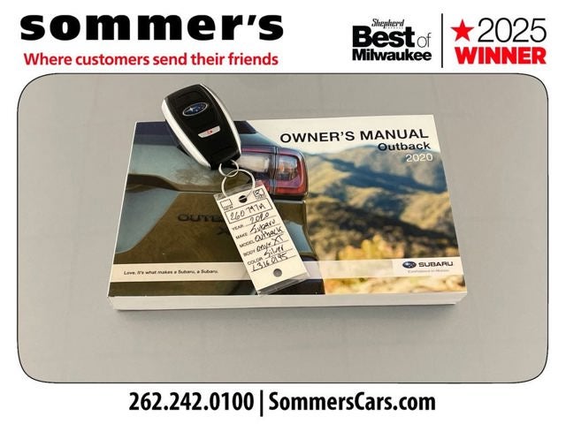 2020 Subaru Outback Onyx Edition XT