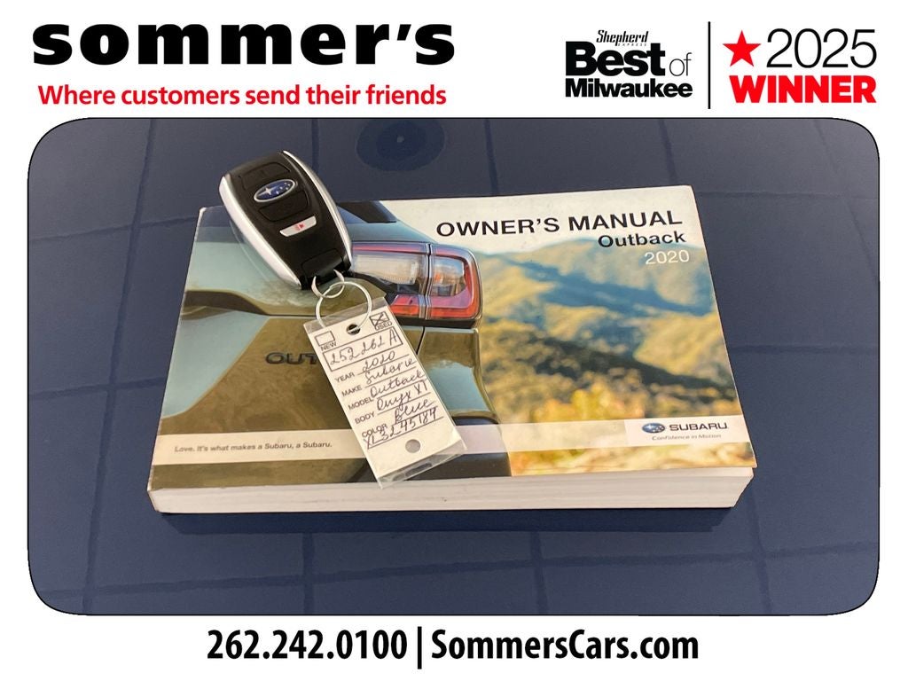 2020 Subaru Outback Onyx Edition XT