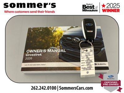 2026 Subaru Crosstrek Sport