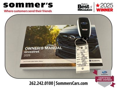 2026 Subaru Crosstrek Sport