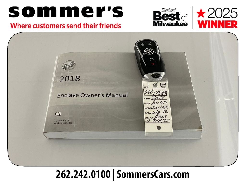 2018 Buick Enclave Avenir