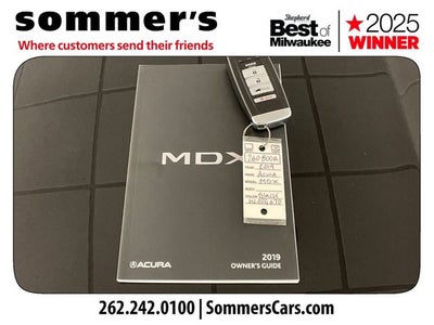 2019 Acura MDX 3.5L Technology Pkg w/A-Spec Pkg SH-AWD