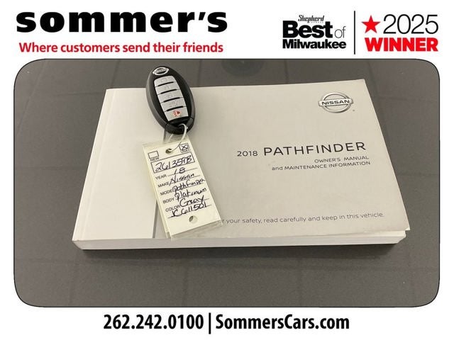 2018 Nissan Pathfinder Platinum