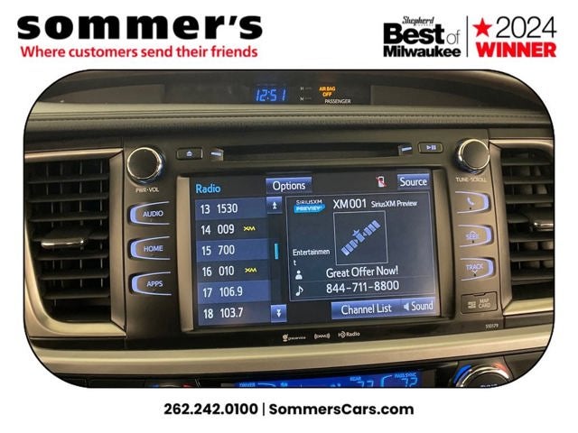 2018 Toyota Highlander SE