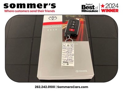 2018 Toyota Highlander SE