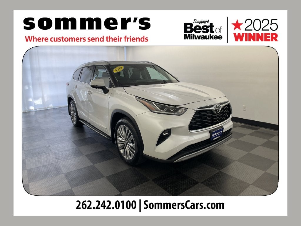 2026 Toyota Highlander Platinum
