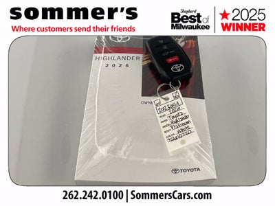 2026 Toyota Highlander Platinum
