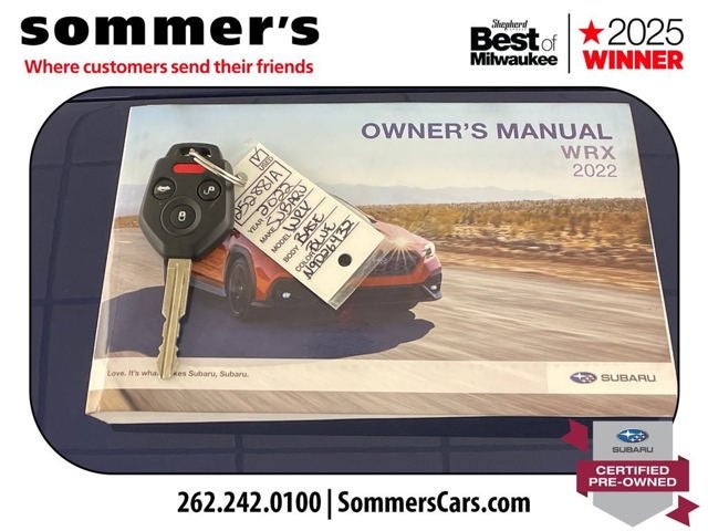 2022 Subaru WRX Base