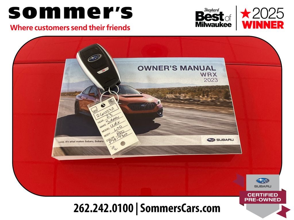 2023 Subaru WRX Limited
