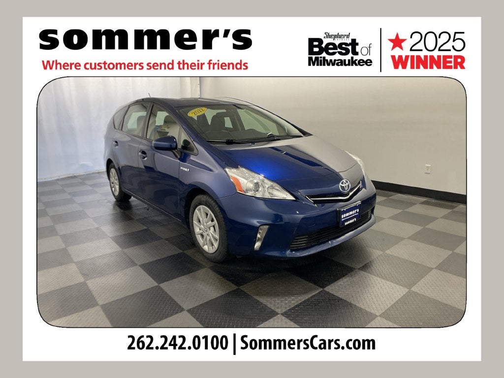 2012 Toyota Prius v Three