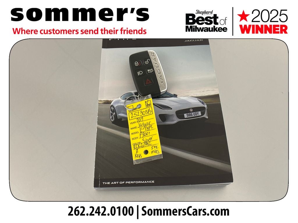 2019 Jaguar F-TYPE P300