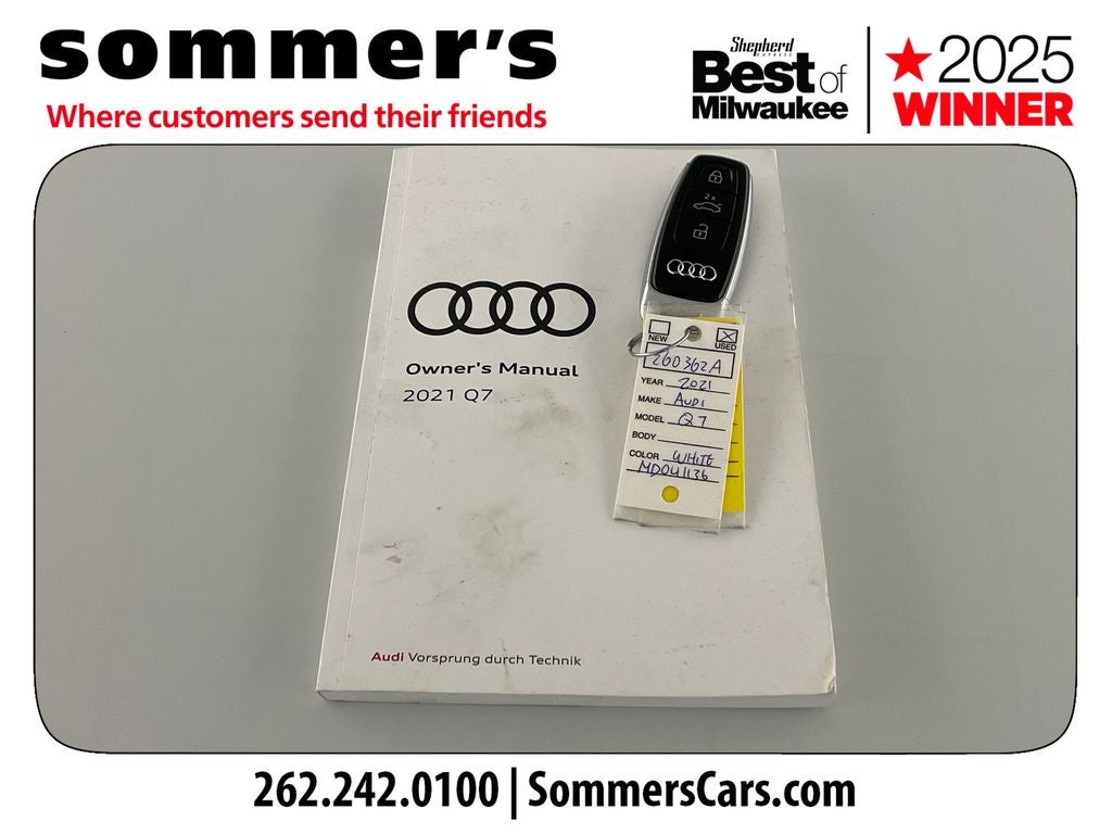 2021 Audi Q7 45 Premium Plus quattro