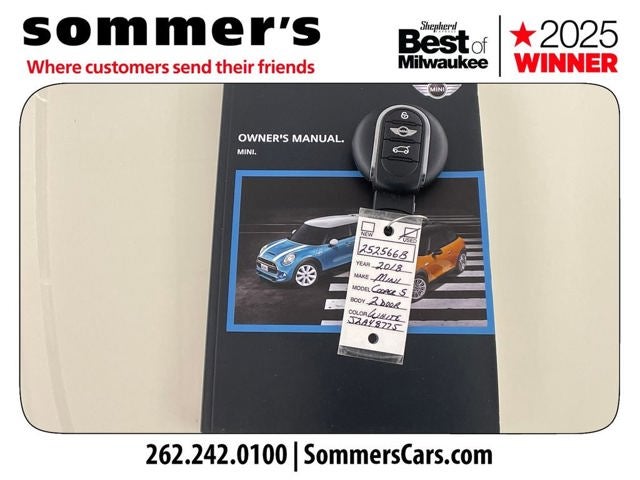 2018 MINI Hardtop 2 Door Cooper S