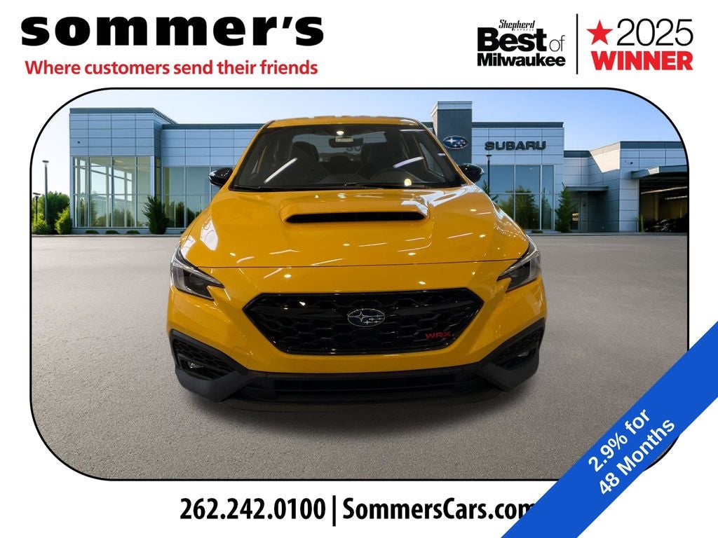 2026 Subaru WRX Series.Yellow