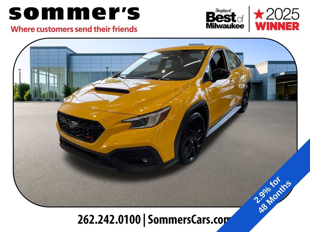 2026 Subaru WRX Series.Yellow