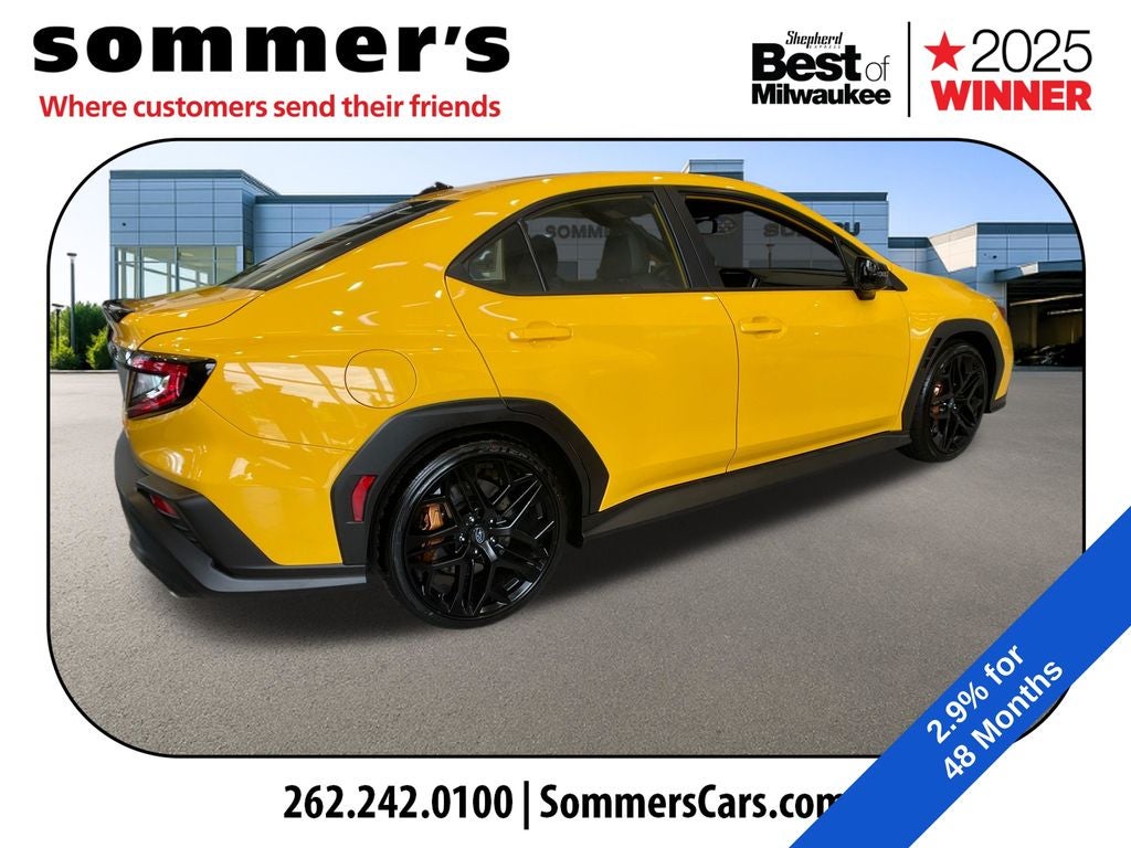 2026 Subaru WRX Series.Yellow