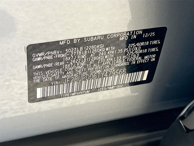 2026 Subaru OUTBACK Limited