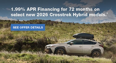 Crosstrek Hybrid | Sommer's Subaru in Mequon WI