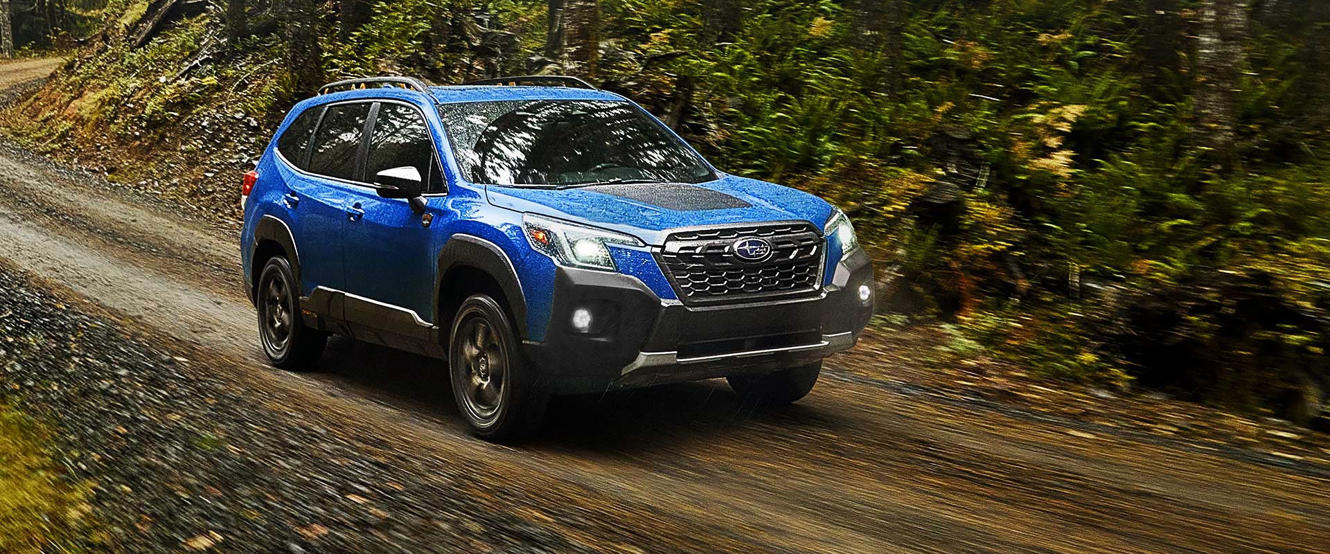 A 2022 Forester driving on a highway. | Sommer's Subaru in Mequon WI