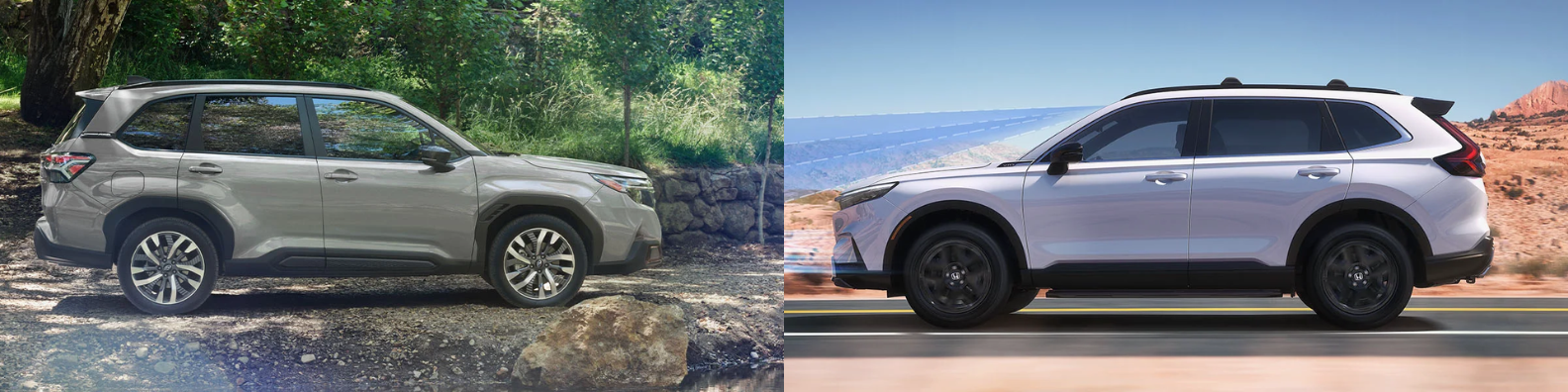 2025 Subaru Forester vs. 2025 Honda CR-V 
