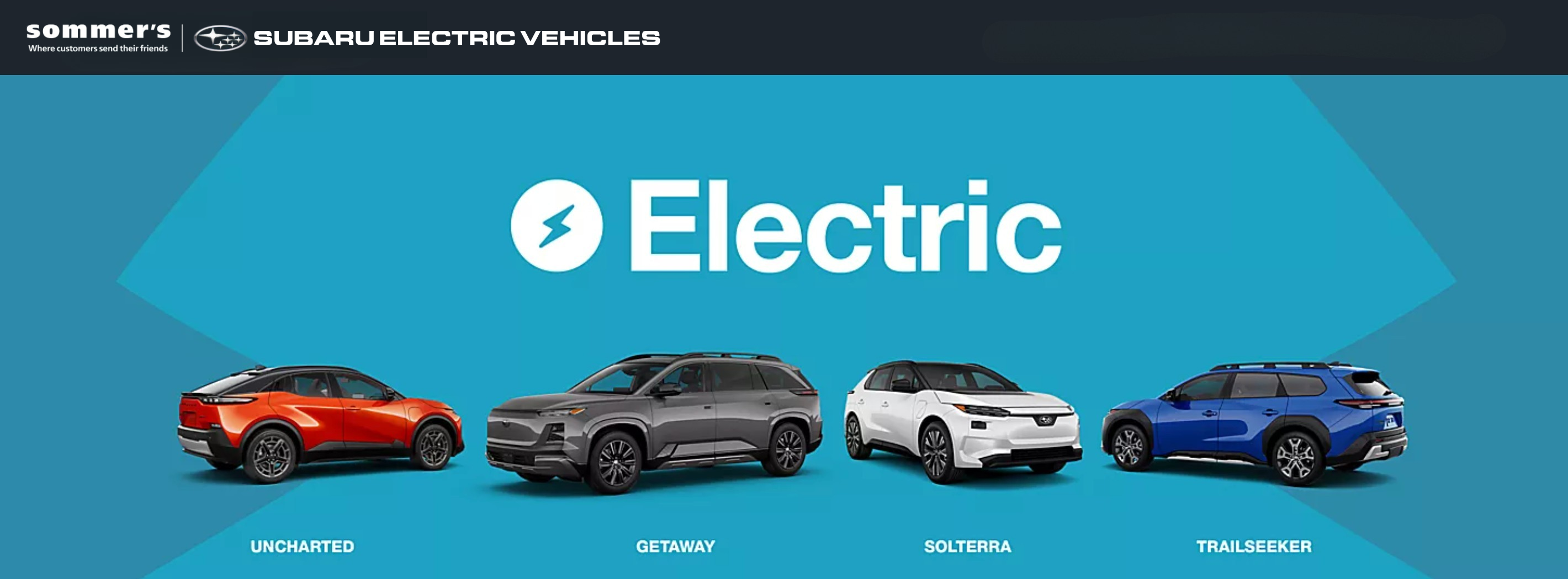 Subaru ELECTRIC VEHICLES AND HYBRIDS FOR SALE MILWAUKEE, WI header