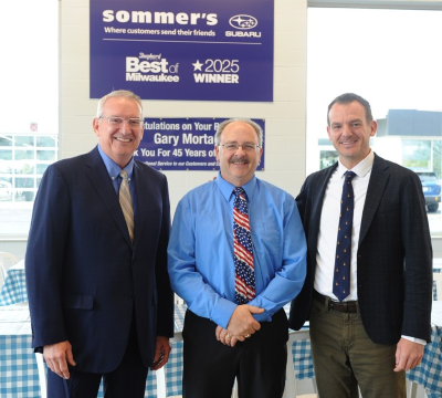 Gary Mortag's 45 Years of Service