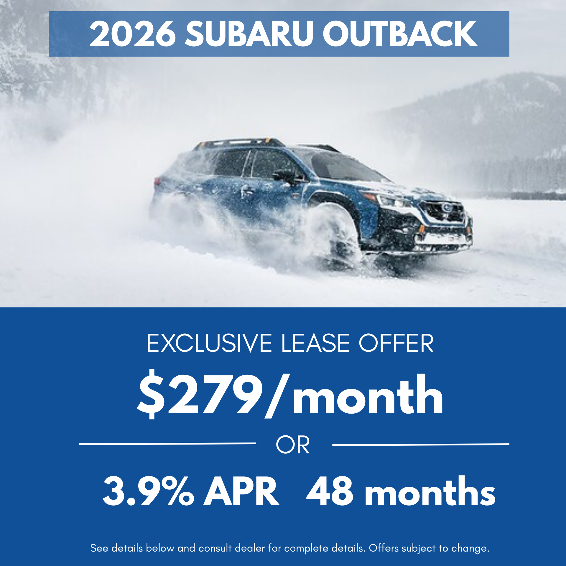 2026 Subaru Outback Premium