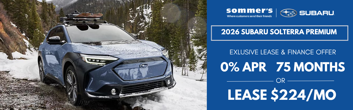 Lease a New 2026 Subaru Solterra 